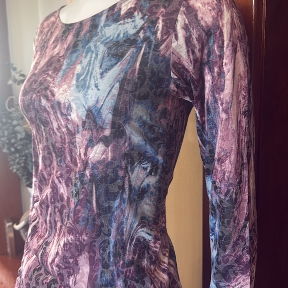 NWT northern reflections size small Elegant Multicolor Long Sleeve Top - Picture 3 of 4